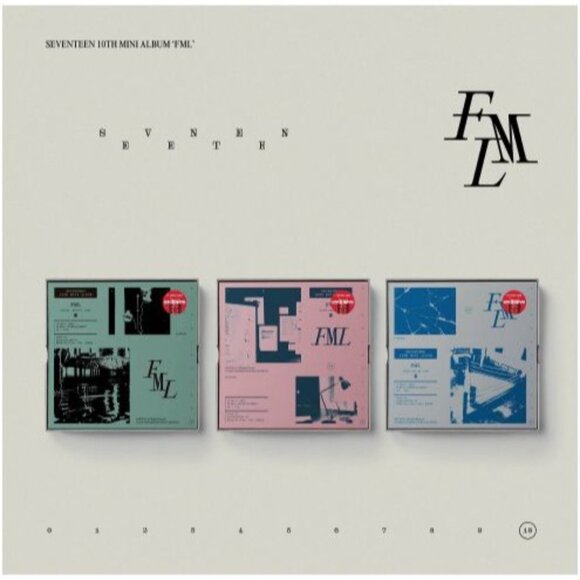 SEVENTEEN "FML" 10th Mini Album Limited Edition CD with Box - Picture 6 of 6